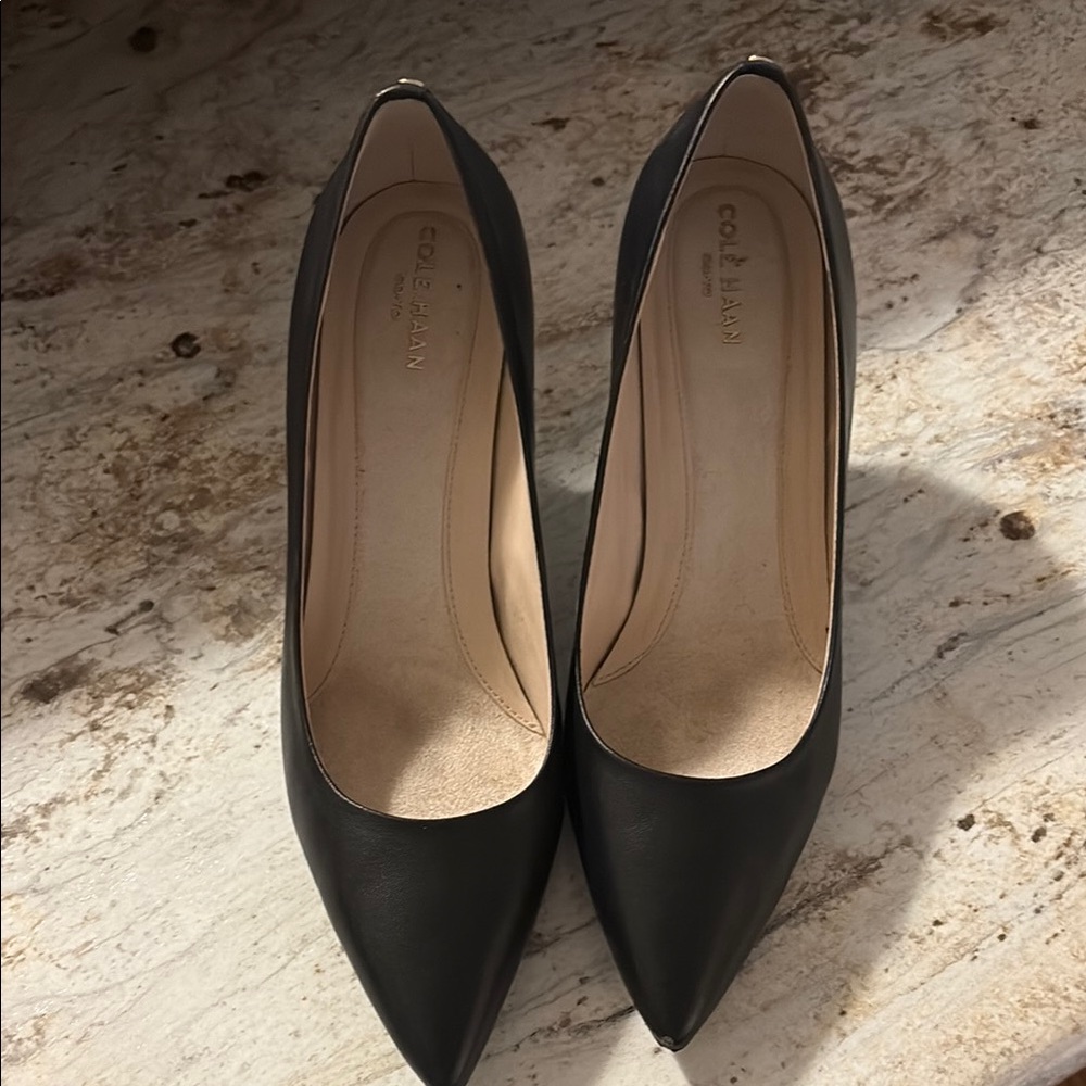 Cole Haan Black Classic Heels 7.5